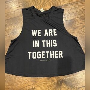 Spiritual Gangster women’s “We are in this together” muscle tank